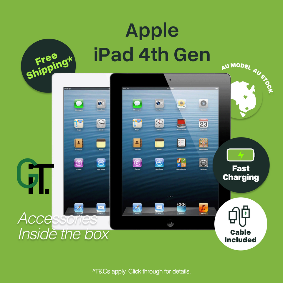 Refurbished Apple iPad 4th Gen (2012) 9.7" - GIT GLOBAL