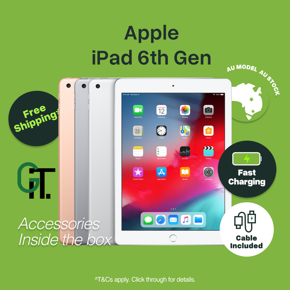 Refurbished Apple iPad 6th Gen (2018) 9.7" - GIT GLOBAL