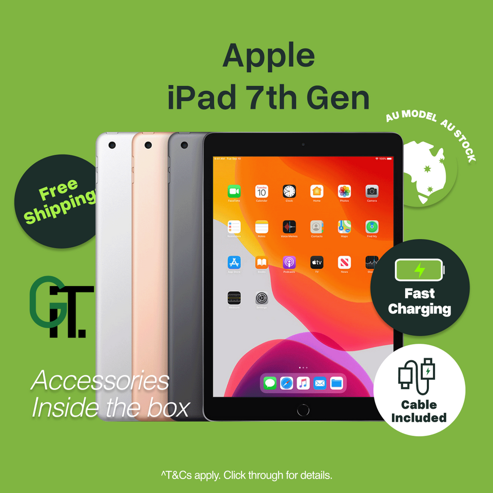 Refurbished Apple iPad 7th Gen (2019) 10.2" - GIT GLOBAL