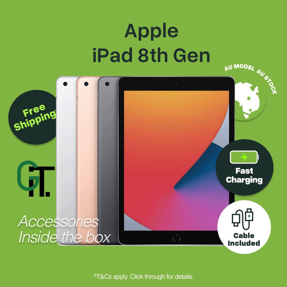 Refurbished Apple iPad 8th Gen (2020) 10.2" - GIT GLOBAL