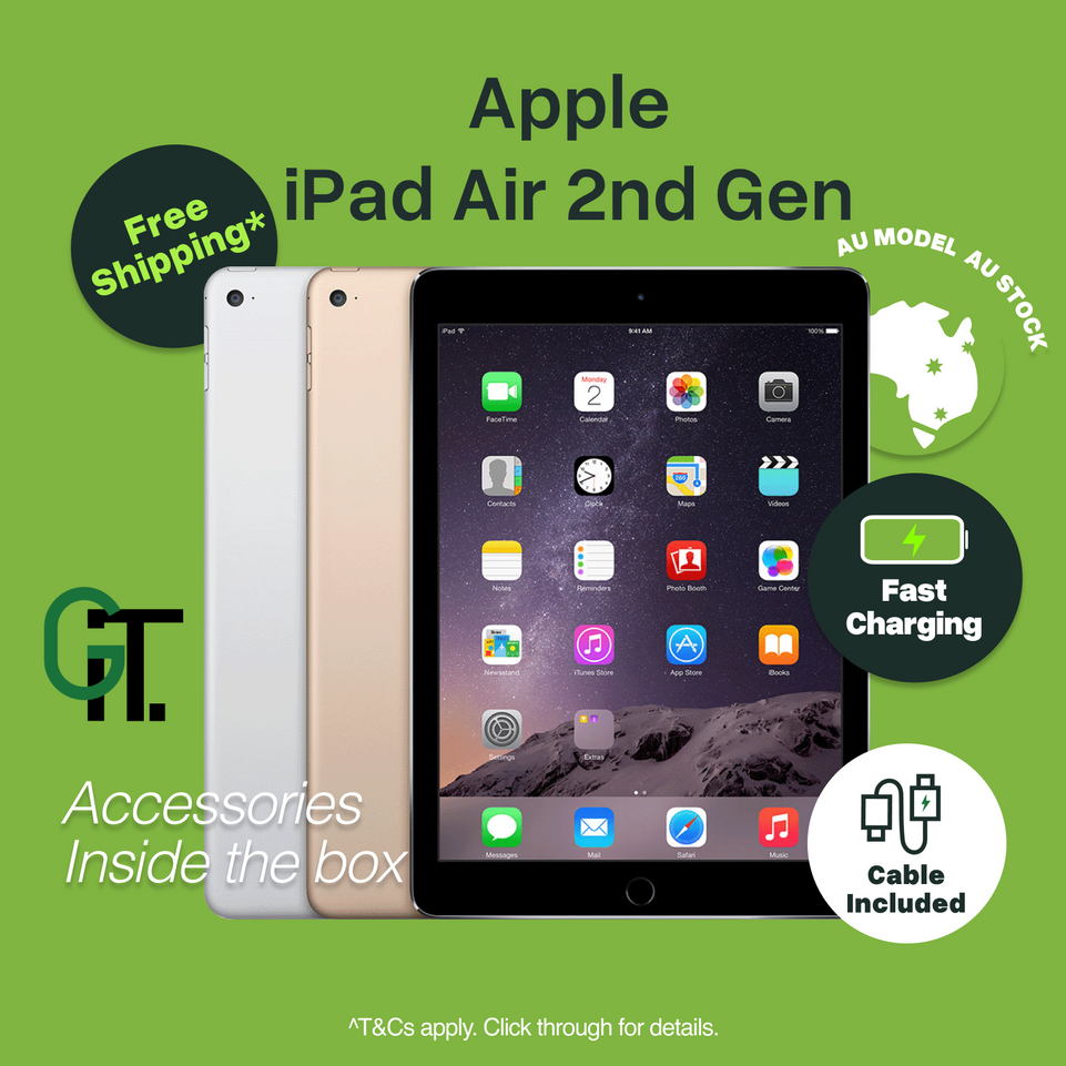 Refurbished Apple iPad Air 2 (2014) 9.7" - GIT GLOBAL