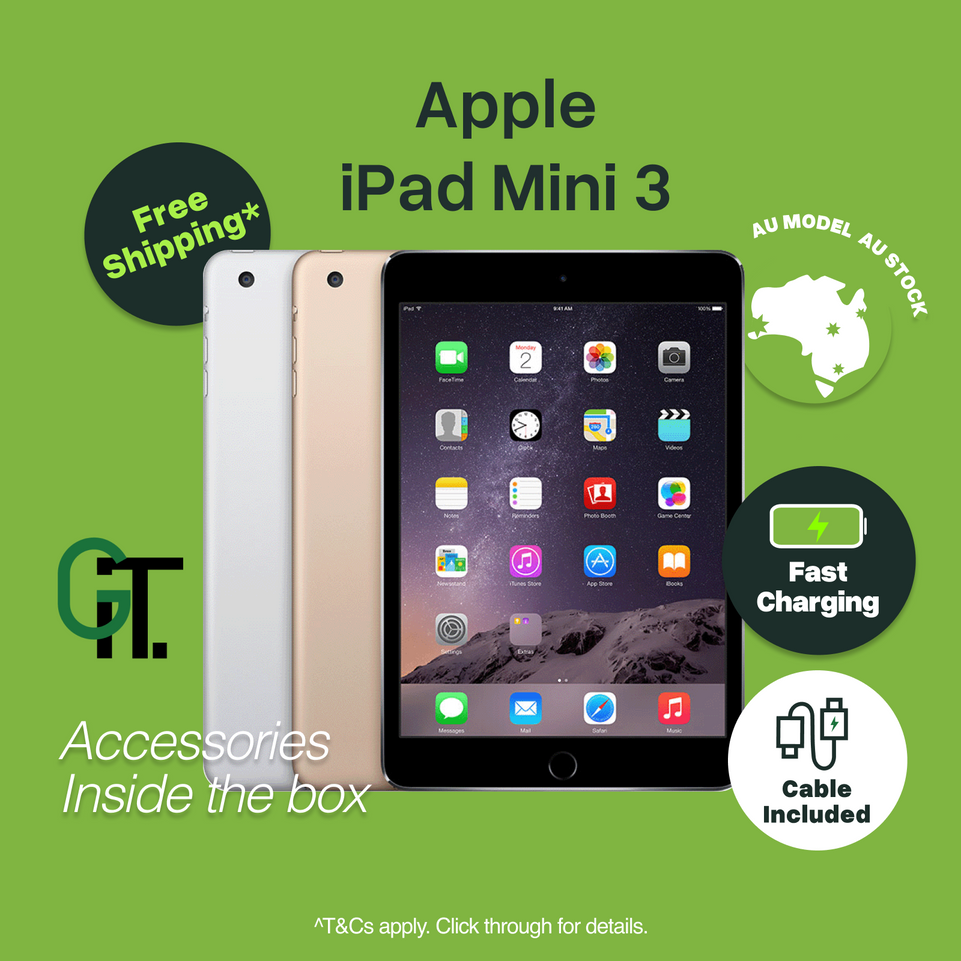 Refurbished Apple iPad Mini 3 (2014) 7.9" - GIT GLOBAL