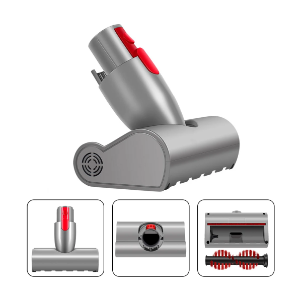 Dyson Compitable Mini Motorized Tool Brush Head V7 V8 V10 V11 V15 Stick Vacuum Cleaner Electric Mite Removal Suction Head Replace Parts