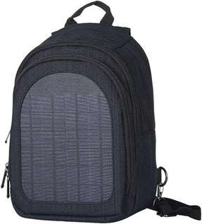 Solar Powered Shoulder Bag USB Charging Backpack for Outdoor Camping Hiking Fishing Travel