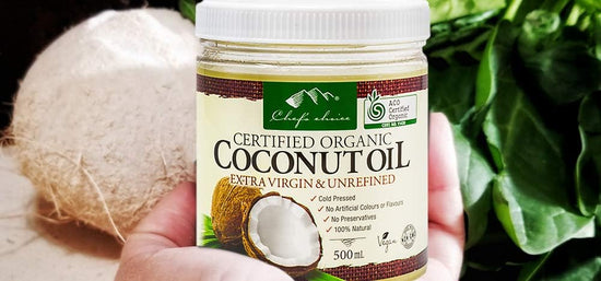 Organic Extra-Virgin and Unrefined Coconut Oil, 500 Ml