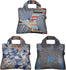 ML.P Mallorca Pouch, Set of 5 Shopping Reusable Grocery Bags, Multicolored