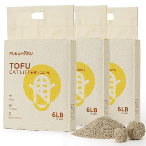 FUKUMARU Mixed Cat Litter 2.7KG (3 PACKS)