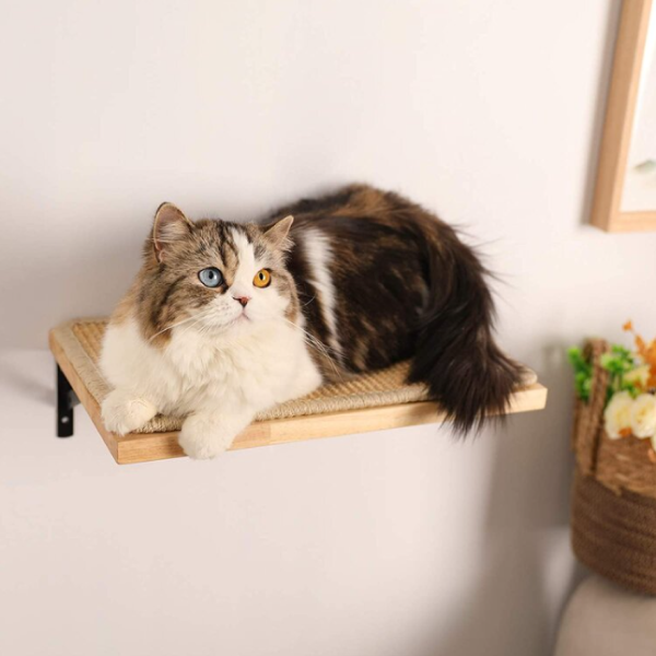 FUKUMARU Cat Wall Mounted Shelf