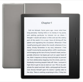 Kindle Oasis 1ST GENERATION With 6” display and page turn buttons