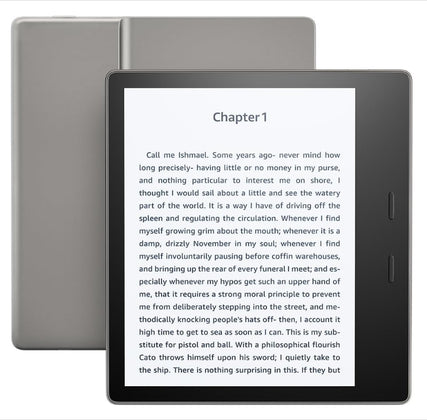 Kindle Oasis 1ST GENERATION With 6” display and page turn buttons