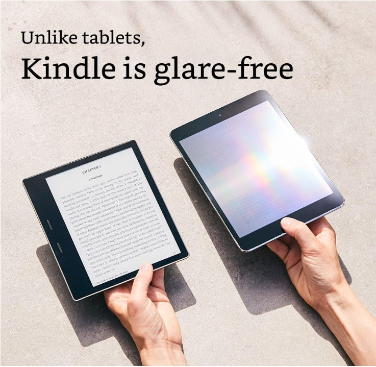 Kindle Oasis 1ST GENERATION With 6” display and page turn buttons