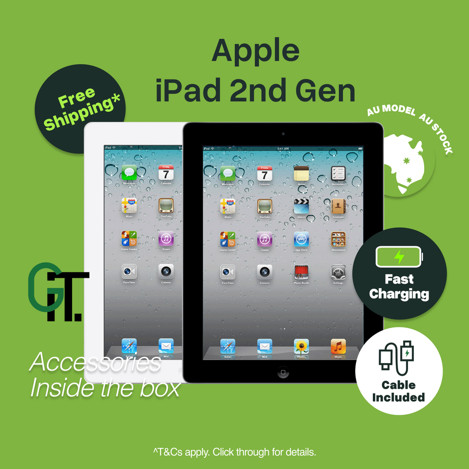 Refurbished  Apple iPad 2nd Gen (2011) 9.7" - GIT GLOBAL