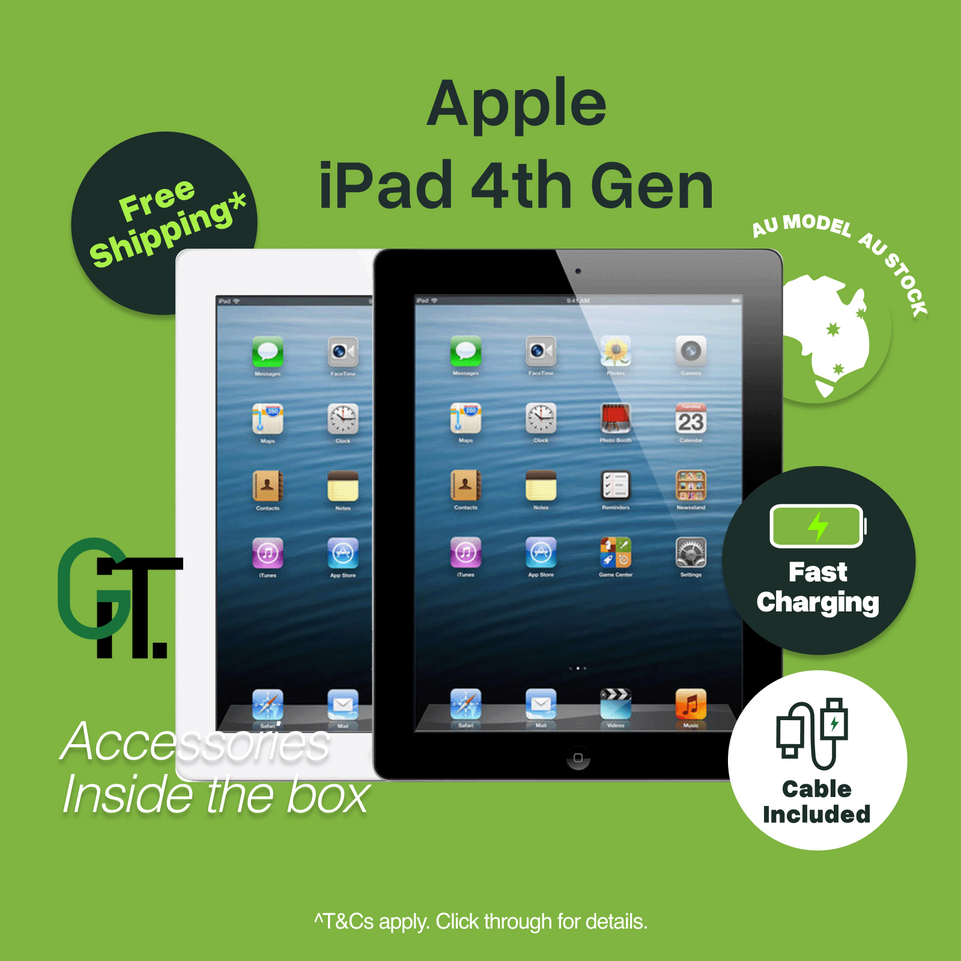 Refurbished Apple iPad 4th Gen (2012) 9.7"