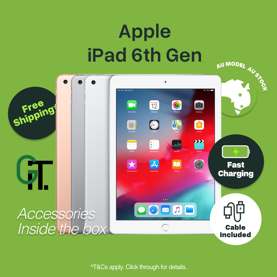 Refurbished Apple iPad 6th Gen (2018) 9.7"