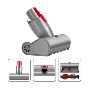 Dyson Compitable Mini Motorized Tool Brush Head V7 V8 V10 V11 V15 Stick Vacuum Cleaner Electric Mite Removal Suction Head Replace Parts